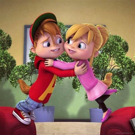 alvin and his girlfriend|Alvin & The chipmunks